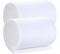 LilaLemon 2pcs Fish Tank Filter Sponge, 1 m * 12 cm Width Aquarium Filter Floss Foam，Media Sponges Wool for Fish Tanks, Biochemical Cotton for Aquarium Filtration