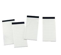 LilaLemon 4pack 7.28 x 3.15 Inch Notepads, Small Mini Notebooks,Note Pad Paper for Taking Notes, Reminders and Organization Planning