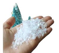 LilaLemon 5g Fake Snow for Xmas Winter Décor,Christmas Artificial Snow Decorations Snowflakes for Crafts,Party Decoration