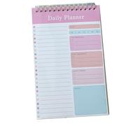 LilaLemon A5 To Do List Notebook Note Pads,Weekly & Daily Office Supplies,Desk Planner Pad for Study,Versatile Planning for Desk&On-The-Go Use,Random Color