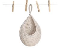LilaLemon Peg Bag for Washing Line for 3-4 Pegs, Reusable Peg Holder, Washable Laundry Storage Bag for Clothespin (15 x 14cm)