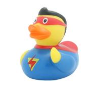 Lilalu 8 x 8 cm/50 g Collector and Baby Superman Rubber Duck Bath Toy