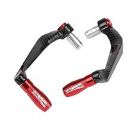 Lilanka Motorcycle handguards for HON@&DA Hornet CBR600RR 2003 2004 2005 2006 Motorcycle Handlebar Grips Guard Brake Clutch Levers Protector(Red)