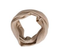 Lilano, Children's Merino Snood Scarf 70% Wool (kbT), 30% Silk, 210 g/m², sand, 2
