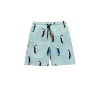 Lilax Boys Swim Trunks Toddler Boy Swim Shorts Bathing Suit Swimwear (Penguin, 7 Years)