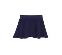 Lilax Girls Ballet Skirt Chiffon Wrap/Pull-On Dance Skirt (Adjustable Navy, 2-3 Years)