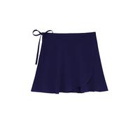 Lilax Girls Ballet Skirt Chiffon Wrap/Pull-On Dance Skirt (Navy, 2-3 Years)