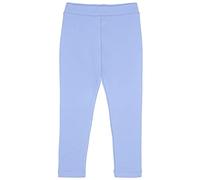 Lilax Girls' Basic Solid Full Length Leggings (Blue, 8 Years)