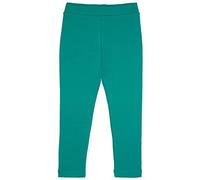 Lilax Girls' Basic Solid Full Length Leggings (Green, 6 Years)