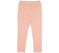 Lilax Girls' Basic Solid Full Length Leggings (Peach, 2 Years)