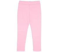 Lilax Girls' Basic Solid Full Length Leggings (Pink, 12 Years)