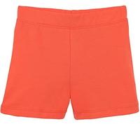 Lilax Girls' Basic Solid Soft Dance Short for Gymnastics or Under Skirts (12 Years, Orange)