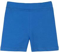 Lilax Girls' Basic Solid Soft Dance Short for Gymnastics or Under Skirts (4T, Royal Blue)