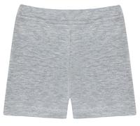 Lilax Girls' Basic Solid Soft Dance Short for Gymnastics or Under Skirts (5T, Grey)