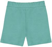 Lilax Girls' Basic Solid Soft Dance Short for Gymnastics or Under Skirts (7 Years, Seafoam)