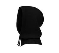 Lilax Hooded Scarf Hat for Women, Balaclava Knit Skull Cap Beanie Hat