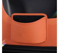 LILCROH Car Trash Can, for Audi S3 S4 S5 S6, Multipurpose Storage Box, Vehicle Interior Hanging Dustbin, Back Seat Organizer, Accessories,B-Orange