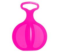 LILENO SPORTS Children's Bottom Slider for Tobogganing, Set of 1, Pink, Plastic Sliding Plate for the Whole Family, Sledge Snow Slider for Unforgettable Winter Days, Also for Adults