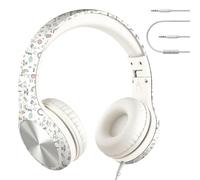 LilGadgets Connect+ PRO Kids Premium Volume Limited Wired Headphones with SharePort and Inline Microphone (Children) - Magical Unicorn