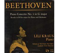Lili Kraus - YM 2192 LILI KRAUS Beethoven Piano Concerto 4 vinyl LP
