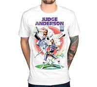 LILI956677 2000AD Judge Anderson T Shirt Band Licensed (X-Large)