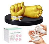Lilian&Gema Baby Casting Kit Hands and Feet, Newborn Keepsake Foot Hand Mold Kit, Plaster Hand Mold Casting Kit for Babies 0-6 Months, Perfect for First Birthday, New Mom Baby Christmas Gift