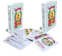 Liliane Collection Spanish Playing Cards - 2 Full Decks with 50 Cards - Smooth Plastic Coated Cards - cartas Barajas o Naipes Espanoles in a Beautifully Artistic Traditional Design