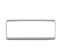 LILIAO Rectangle Cookie Cutter, Stainless Steel (4 x 1.5 inches)