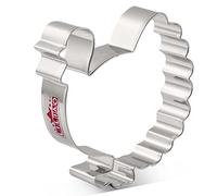 LILIAO Thanksgiving Turkey Cookie Cutter - 3.7 x 4 inches - Stainless Steel