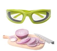Lilibeila Onion Goggles,No Tears Glasses Goggles, Anti Scratch Goggle for Cooking Kitchen (green)