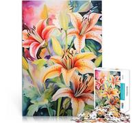 Lilies ExplosionJigsaw Puzzles 2000 Pieces for teenagers learning educational Every Piece is Unique - Challenging Family Fun Game 70x100cm