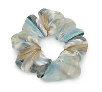 Lilies Flowers Dragonfly Hair Ties Elastic Hair Bands Cute Ponytail Holders for Thick Or Thin Hair
