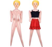 Liliful 59 Inch Inflatable Doll Inflatable Bachelor Party Accessories Halloween Party Decoration Judy Doll