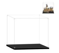 LILIKAKA Display Case for Lego 71043 Hogwarts Castle, 28.7x18.9x24.8inches (73x48x63cm), Protect Your Collectibles from Dust with a Clear Showcase