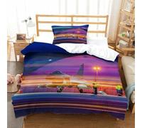 LILIlaobiao J10CE Fighter Jet Comforter Cover With Hidden Zipper Single（135x200cm）, Chinese Battle-plane Duvet Cover with Pillowcases, Bedding Set Soft Microfiber Quilt Cover Set for Kids Adults