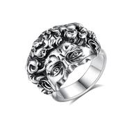 LILILEIDY Broken David Ring for Men and Women - Classic Stainless Stee Michelangelo's David Ring - Statue David Art Ring, Metal, No Gemstone