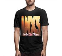 LILININ INXS Listen Like Thieves Men's Classic Comfort Leisure T-Shirt (Large)