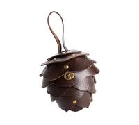 Lilinzhi 1 Vintage-Inspired Small Coin Wallet PU Leather Compact Belt Loop Lightweight Unisex Daily Essentials Small Coin Holder