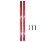 Lilinzhi 1Pair Skateboard Rails Edges Protector Wear-resistant Flexible Ribs Bone Board Rails With 10PCS Mount Screws