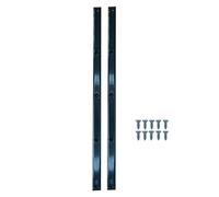 Lilinzhi 1Pair Skateboard Rails Edges Protector Wear-resistant Flexible Ribs Bone Board Rails With 10PCS Mount Screws