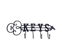 Lilinzhi Decorative Cast Iron Shape Hooks Coat Rack Alternative for Villas Cabin Porch Wall Mounted Garment Hanger Cast Iron Wall Hooks for Cottage Decoration