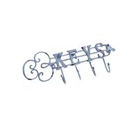Lilinzhi Decorative Cast Iron Shape Hooks Coat Rack Alternative for Villas Cabin Porch Wall Mounted Garment Hanger Cast Iron Wall Hooks for Cottage Decoration