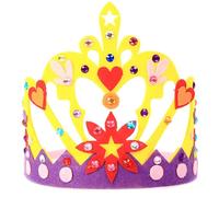 Lilinzhi Do It Yourself Crowns Colorful Headwear Headband Photo Props Party Cosplay Costumes Dancing Party Headband Halloween Birthday Crown