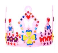 Lilinzhi Do It Yourself Crowns Colorful Headwear Headband Photo Props Party Cosplay Costumes Dancing Party Headband Halloween Birthday Crown
