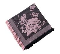 Lilinzhi Elderly Headscarf Stylish Women's Neckerchief Winter Warm Scarves Vintage Scarf For Fashion Enthusiasts Polyester Neck Scarf