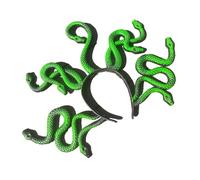 Lilinzhi Elegant Snake Headbands Vintage Halloween Headpiece Masquerades Party Headgear For Women Festival Costume Fashion Hair Accessories