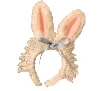 Lilinzhi Kids Cosplay Rabbits Hairband For Party Halloween Headwear Music Festivals Photo Booth Props Girls Photo Props Ears Hairband