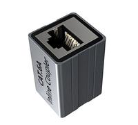 Lilinzhi Portable 10Gbps RJ45 Net Coupler Aluminum Alloy Construction for Data Transfer High Speed Ethernet Extender