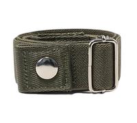 Lilinzhi Practical Belt Snaps Fastener Elastic Belt Waist Shaping Girdle Adjustable Waist Jeans Waiststrap For All Age Elastic Waiststrap For Adult Army Green