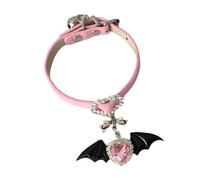 Lilinzhi Rhinestones Devil Bowknot Wrist Chain Glittering Jewelry For Evening Event Casual Outings Or Daily Use Devil Charm Bowknot